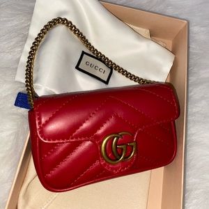 AUTHENTIC GUCCI MARMONT SUPER MINI